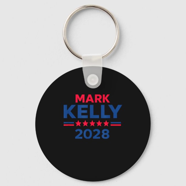 Senator Mark Kelly For President 2028 Campaign  Key Ring (Front)