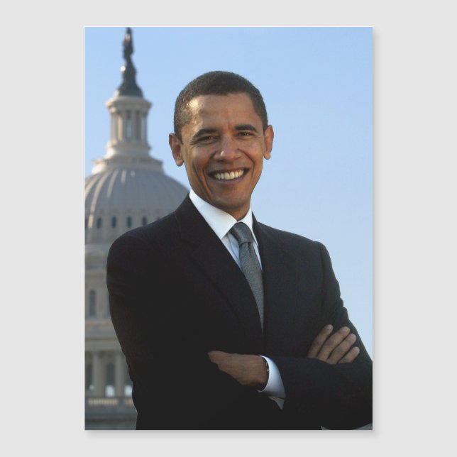 Senator Portrait, American President Barack Obama (Front)