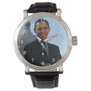 Senator Portrait, American President Barack Obama Watch