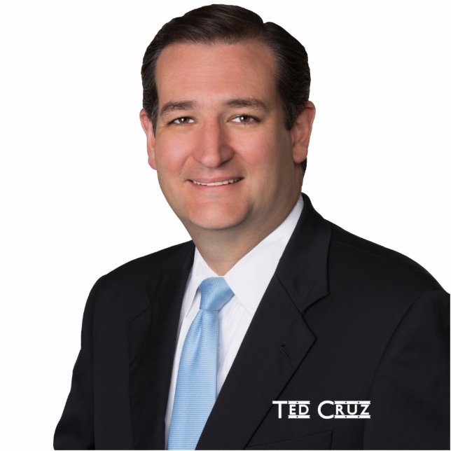 Senator Ted Cruz Standing Photo Sculpture (Front)