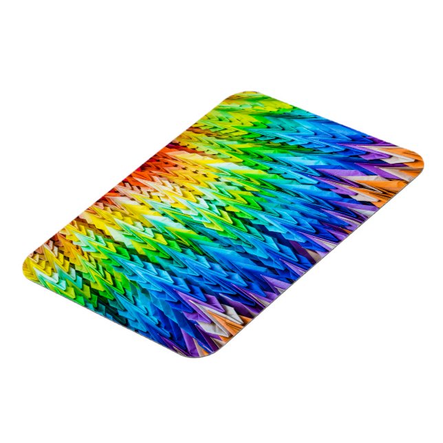 Senbazuru or one thousand origami cranes magnet (Left Side)