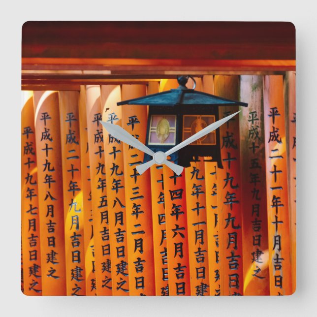 Senbon Torii, Fushimi Inari Shrine Square Wall Clock (Front)