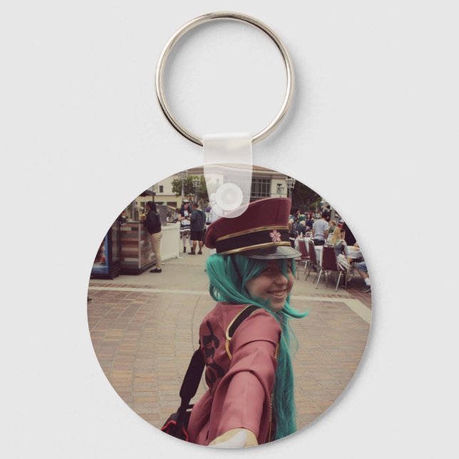 Senbonzakura Hatsune Miku Key Ring (Front)