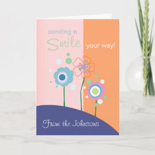 Send a Smile Greeting Card