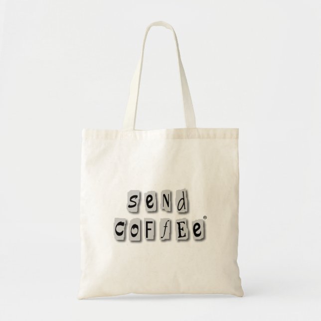 Send Coffee logo tote (Front)