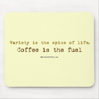 Send Coffee slogan - mousepad