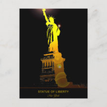 Send Freedom: Statue of Liberty Postcard
