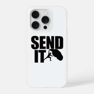 Send It Climbing Logo – Unleash the Adventure! iPhone 15 Pro Case