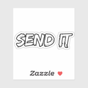 Send It Disc Golf Sticker