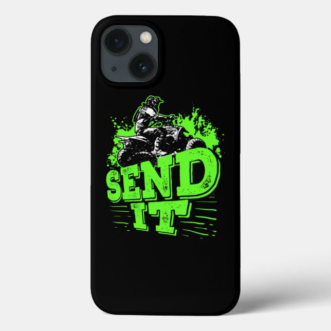 Send It Four Wheeler ATV Quad Bike Rider Case-Mate iPhone Case (Back)