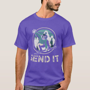 Send It Winter Sports Snowboarder Sport gift funny T-Shirt