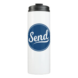 Send Logo Thermal Tumbler