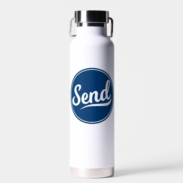 Send Logo Water Bottle (Front)