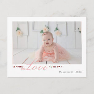 Send Love to Family and Friends on Valentine's Day Postcard