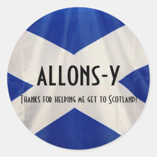 Send Me to Aberdeen Classic Round Sticker