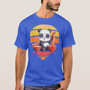 Send Noods Shirt Funny Ramen Noodle Panda Eating R