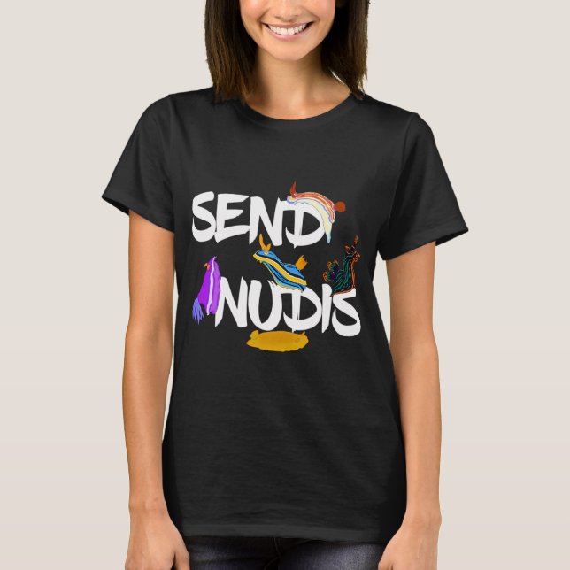 Send Nudis black T-Shirt (Front)
