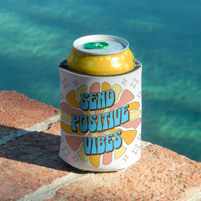 Send Positive Vibes Can Cooler (In Situ Pool)
