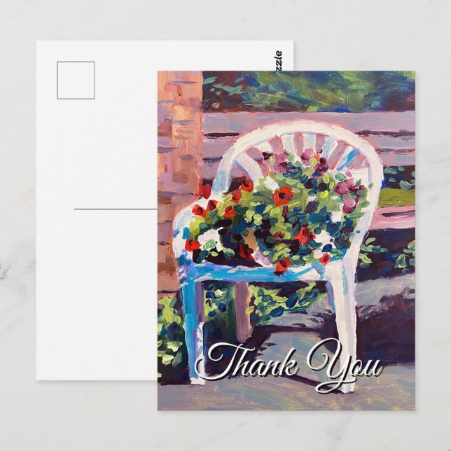 Send to Friends and Family Red Yellow Blue Violet Postcard (Front/Back)