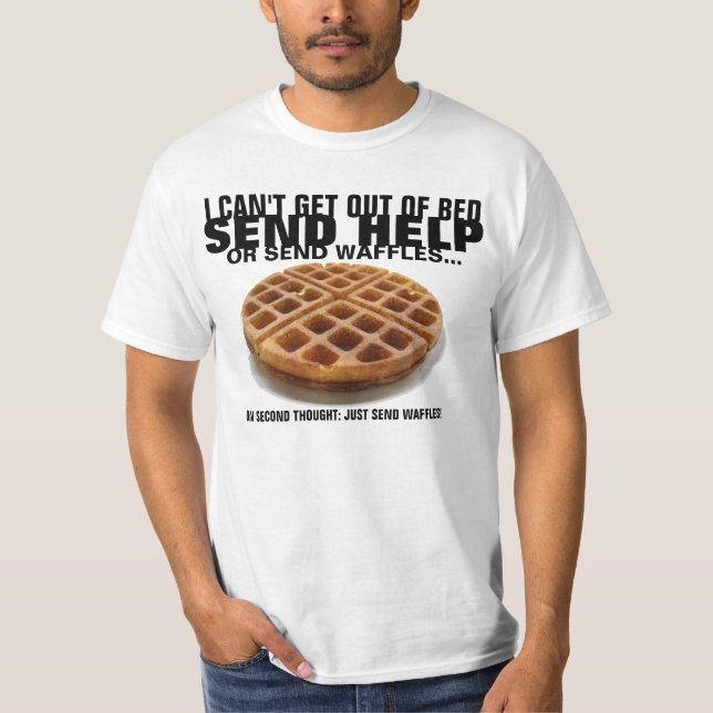 Send Waffles T-Shirt (Front)
