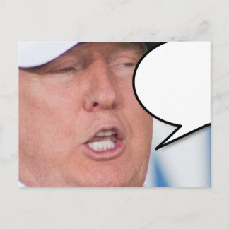 Send your Own Message #TheIdesOfTrump Postcard