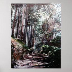 Sendero/Corredoira/Footpath Poster