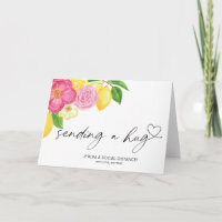 Sending a Hug Quarantine Miss You Socially Distant