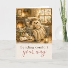 Sending Comfort Your Way Get Well Card