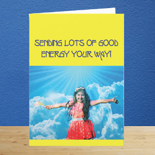 Sending Good Energy Card