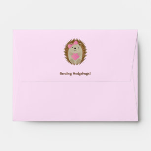 Sending Hedgehugs Cute Cartoon Girl Hedgehog Envelope