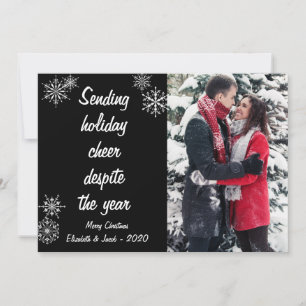 Sending Holiday Cheer Despite the Year 2020 Photo Card