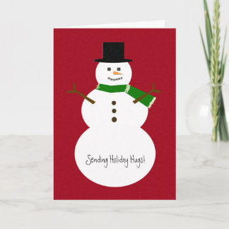 Sending Holiday Hugs! Card