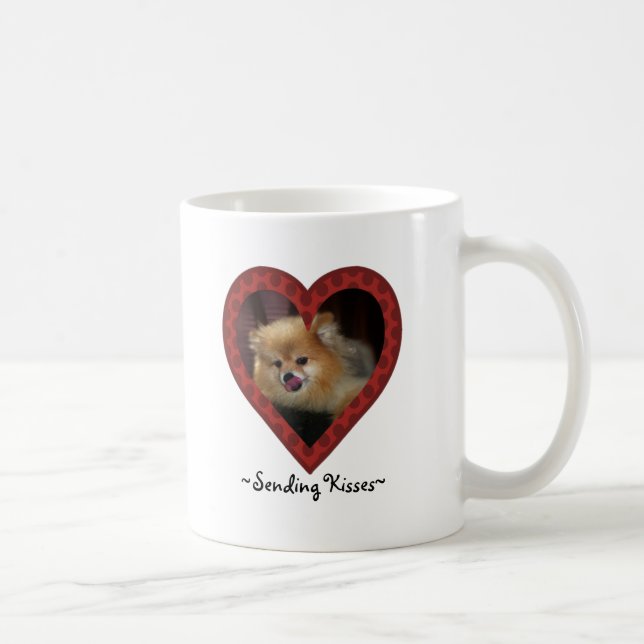 Sending Kisses Mug (Right)