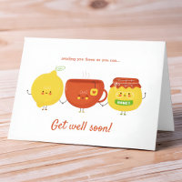 Sending Lemon, Honey and Tea Get Well Soon
