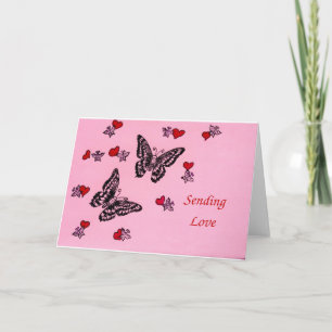sending love card