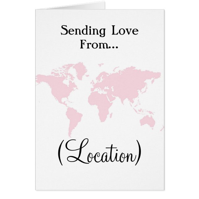 Sending Love From... (Front)