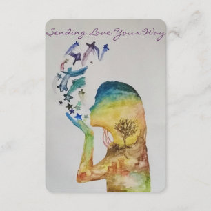 Sending Love Greeting Cards