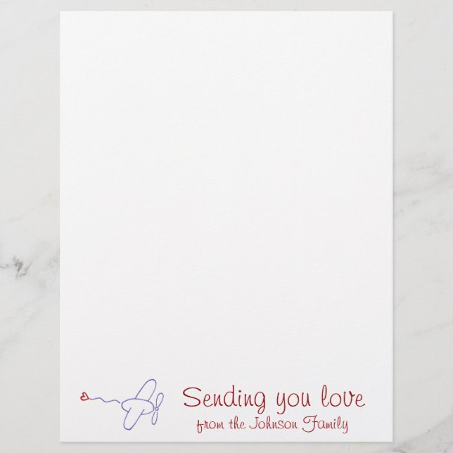 Sending love letter (Front)