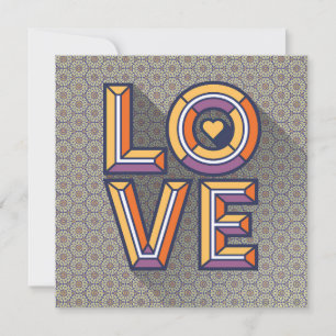 Sending Love Note Card in Butterscotch