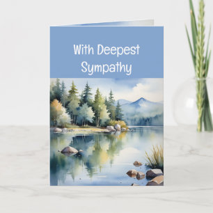 Sending Love & Prayers Sympathy Time of Loss Card