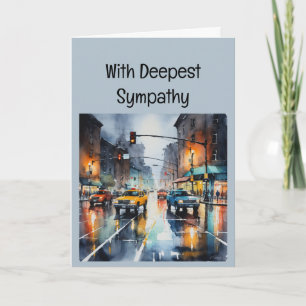 Sending Love & Prayers Sympathy Time of Loss Card