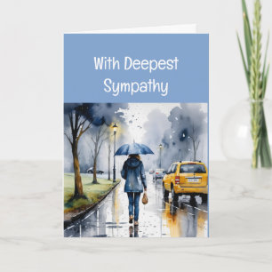 Sending Love & Prayers Sympathy Time of Loss Card