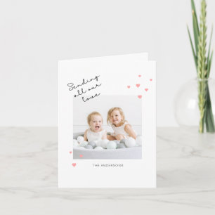 Sending Love Valentine's Day Photo Card
