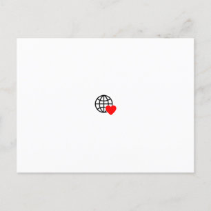 Sending Personalised Greetings Invitation Postcard