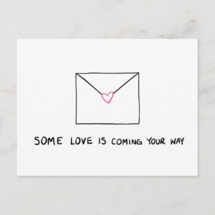 Sending Some Love Your Way Postcard