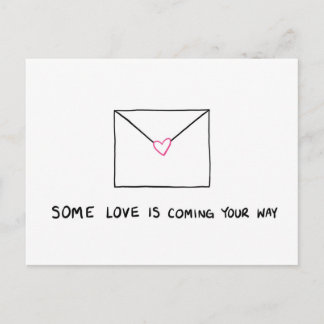 Sending Some Love Your Way Postcard