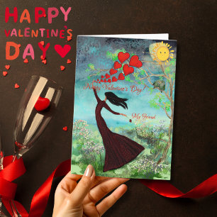 Sending Valentine's hearts Card
