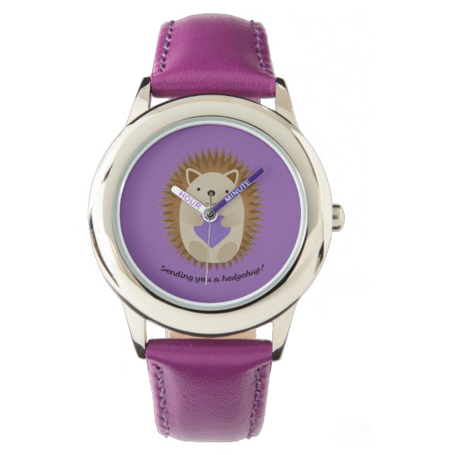Sending You a Hedgehug Hedgehog Watch (Front)