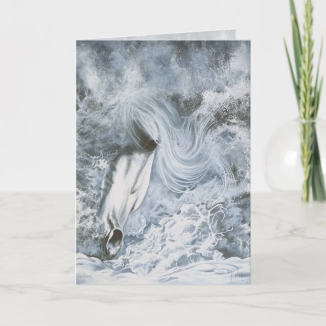 Sending you a wild spirit holiday card (Front)