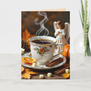 Sending You Autumn Blessings Pretty Fall Card